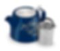 "Hey There Hot-Tea" Harper Teapot and Infuser - by Pinky Up®