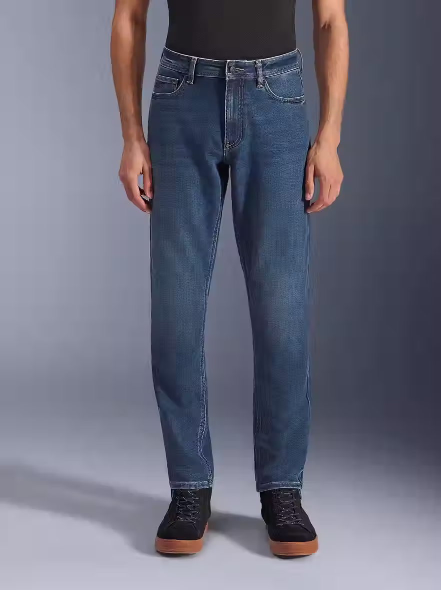 ALPINESTARS FLEX-AST 5 DENIM PANTALON SHORT INDIGO WASHED