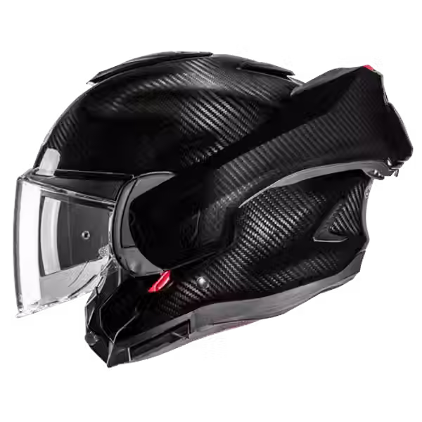 CASQUE MODULABLE HJC F100 CARBON NOIR