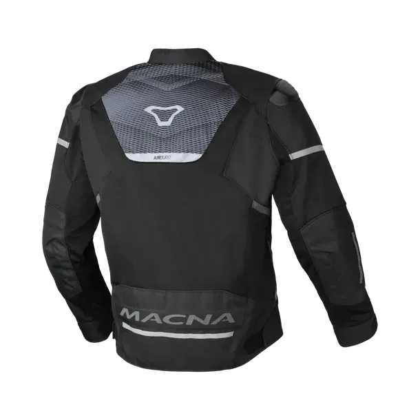 BLOUSON MACNA ORCANO NOIR VUE DE DOS