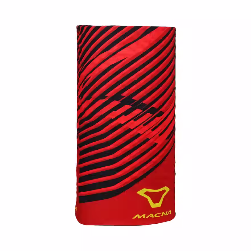 TOUR DE COU MACNA TUBE, LOGO ROUGE/NOIR