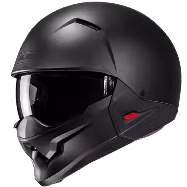 CASQUE HJC JET, I20N SEMI FLAT NOIR