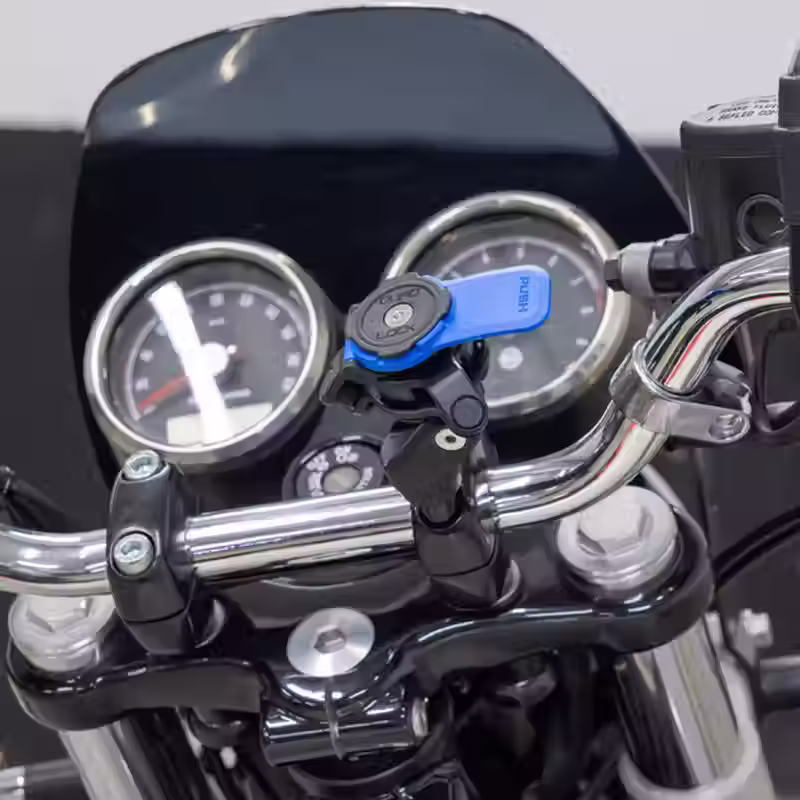 SUPPORT MOTO À TIGE FILETÉE QUAD LOCK PRO