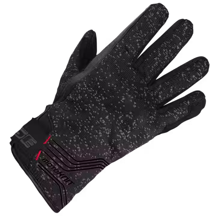 BÜSE BRAVO GANTS NOIR/GRIS VUE DE FACE