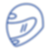 Helmet icon with N logo