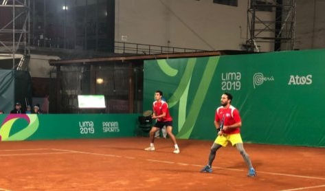 Víctor Estrella y Roberto Cid a tercera ronda dobles tenis Panam