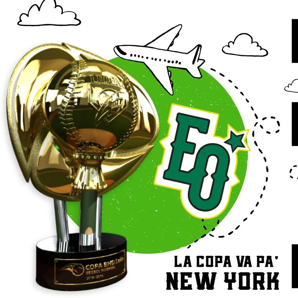 Las Estrellas llevarán el próximo fin de semana a Nueva York su trofeo de actual equipo campeón del béisbol profesional dominicano