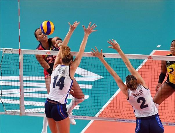 Las anfitriones, numero ocho en el ranking mundial, consiguieron su cuarta victoria al hilo en la Liga de Naciones