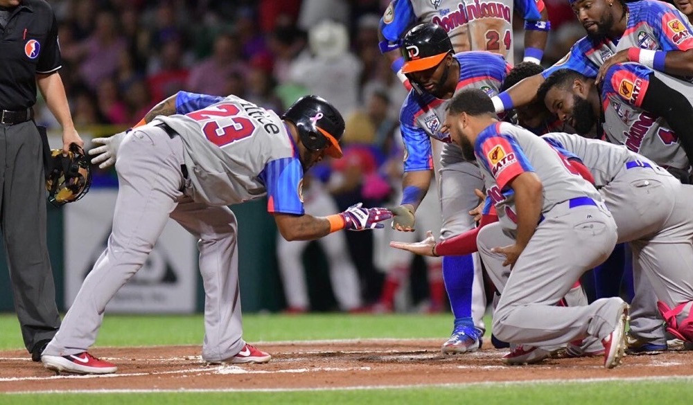 Valdespín fue el héroe absoluto del partido en términos ofensivos y arquitecto de las 5 carreras de los Toros con cuadrangular y doble