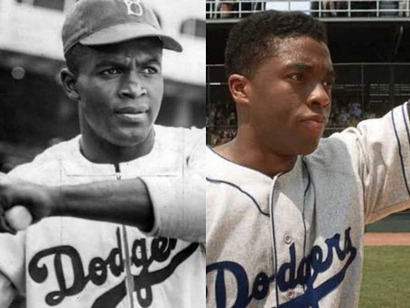 Muere el actor Chadwick Boseman, quien fue Jackie Robinson en "42" mismo día que mlb lo celebraba.