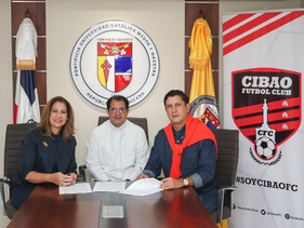 Cibao FC y Fundación Madre y Maestra firman convenio