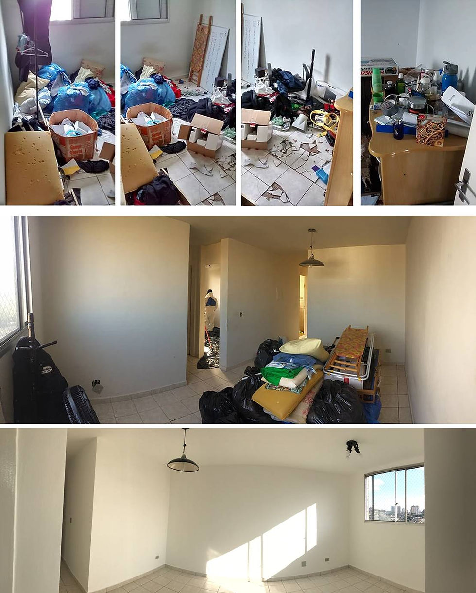 Antes, durante e depois