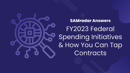 FY2023 Federal Spending Initiatives & How You Can Tap Contracts