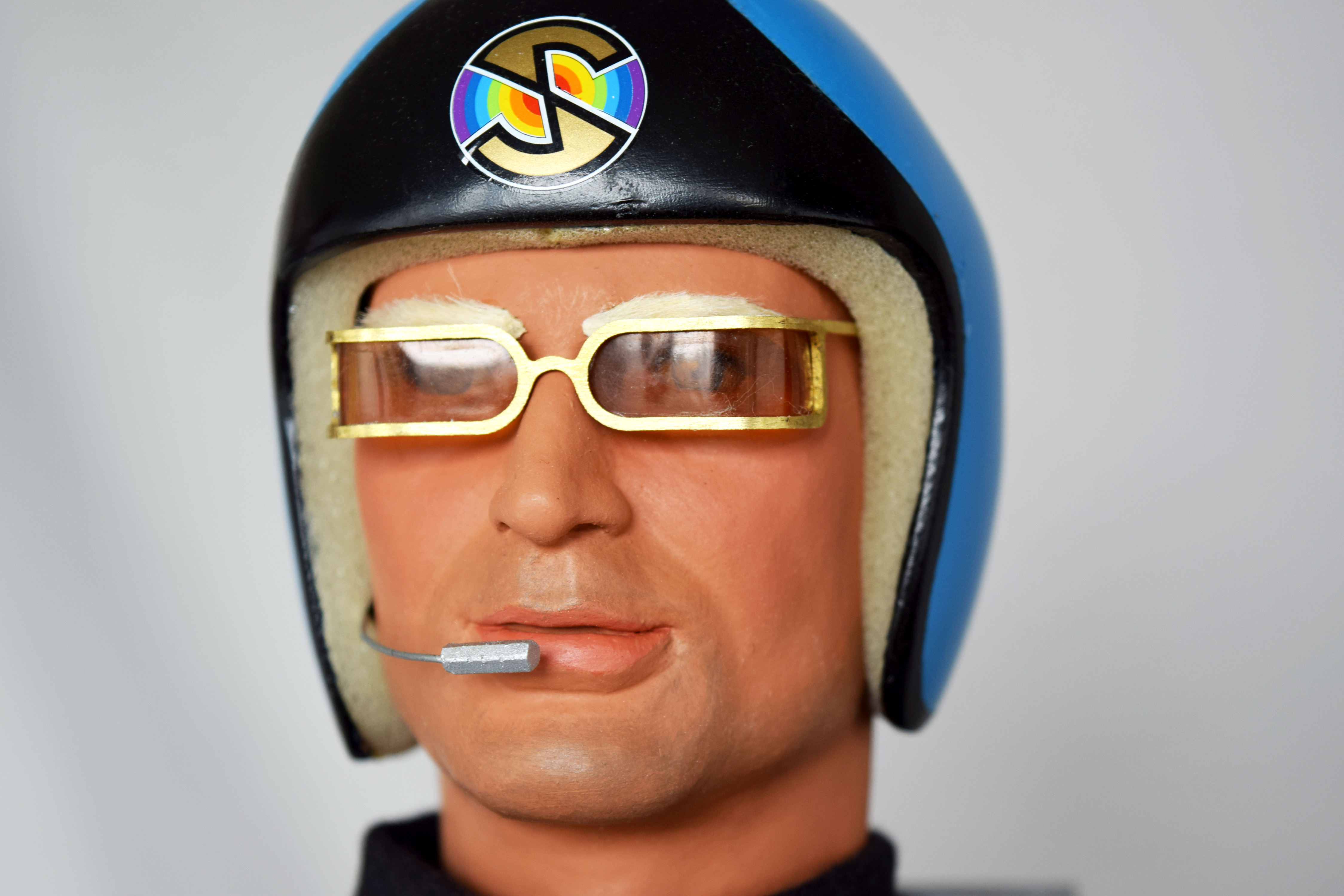 Captain Blue with Helmet