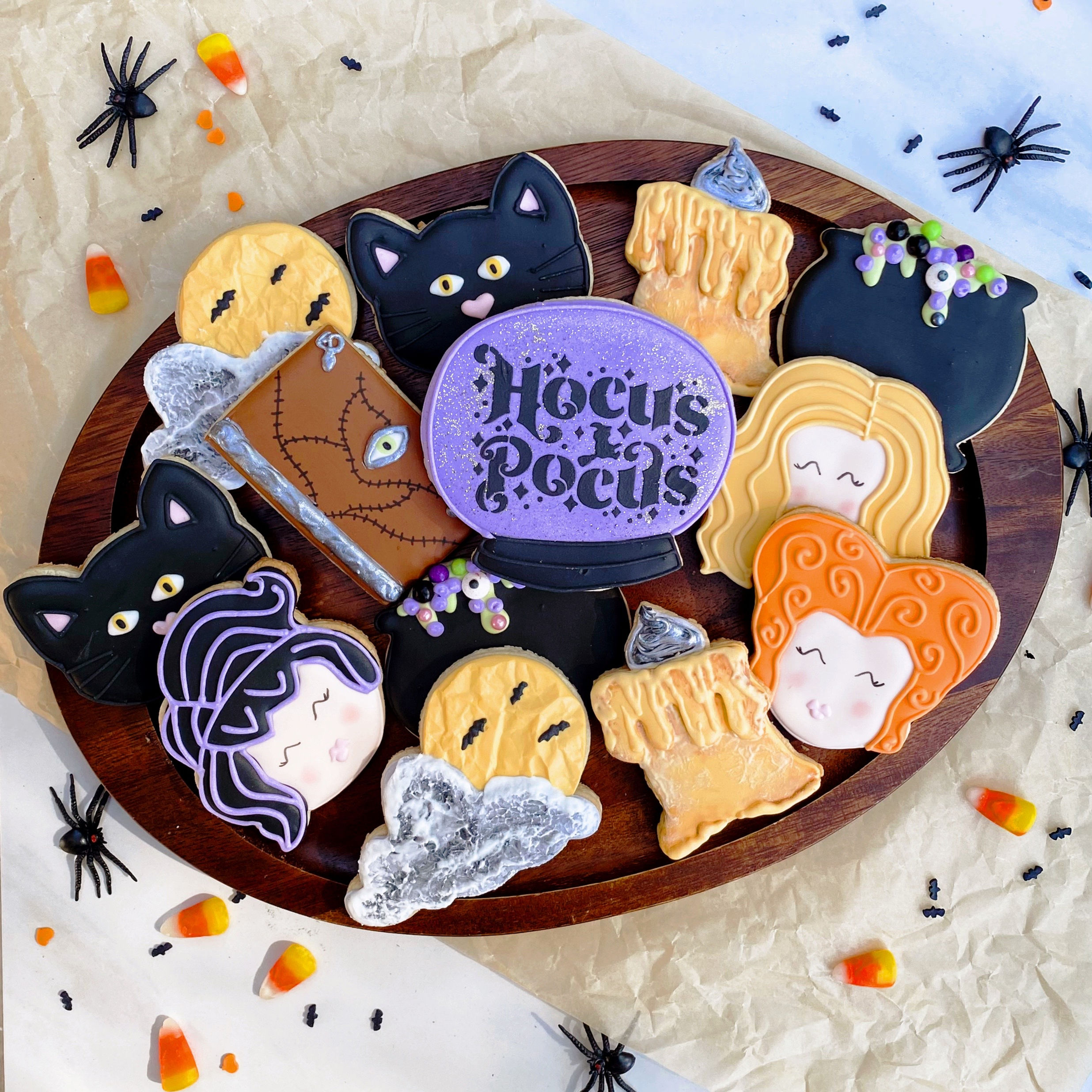 Hocus Pocus Sugar Cookies, Set of 12