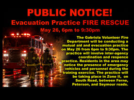 Evacuation Practice FIRE RESCUE