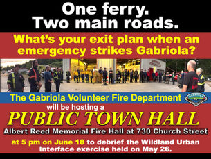 What's your exit plan when an emergency strikes Gabriola?