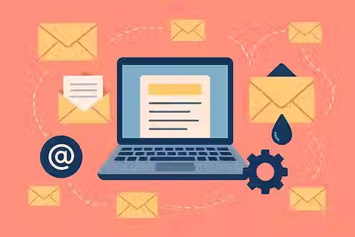 Dashboard view showing automation of email marketing workflows and CRM analytics for U.S. businesses