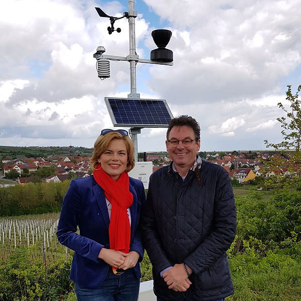 Julia Klöckner in Kallstadt