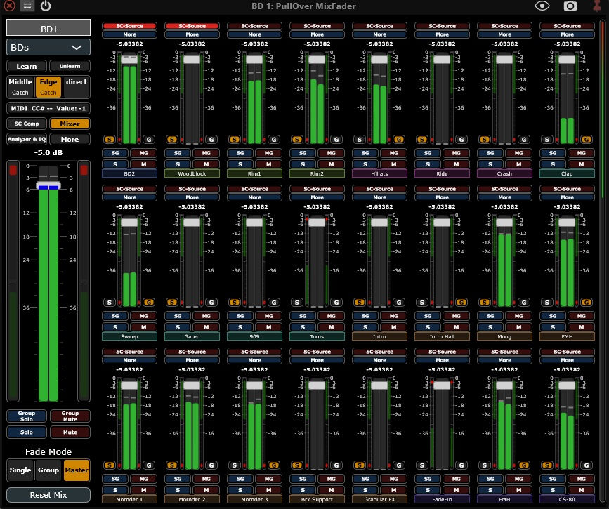 PullOver MixFader