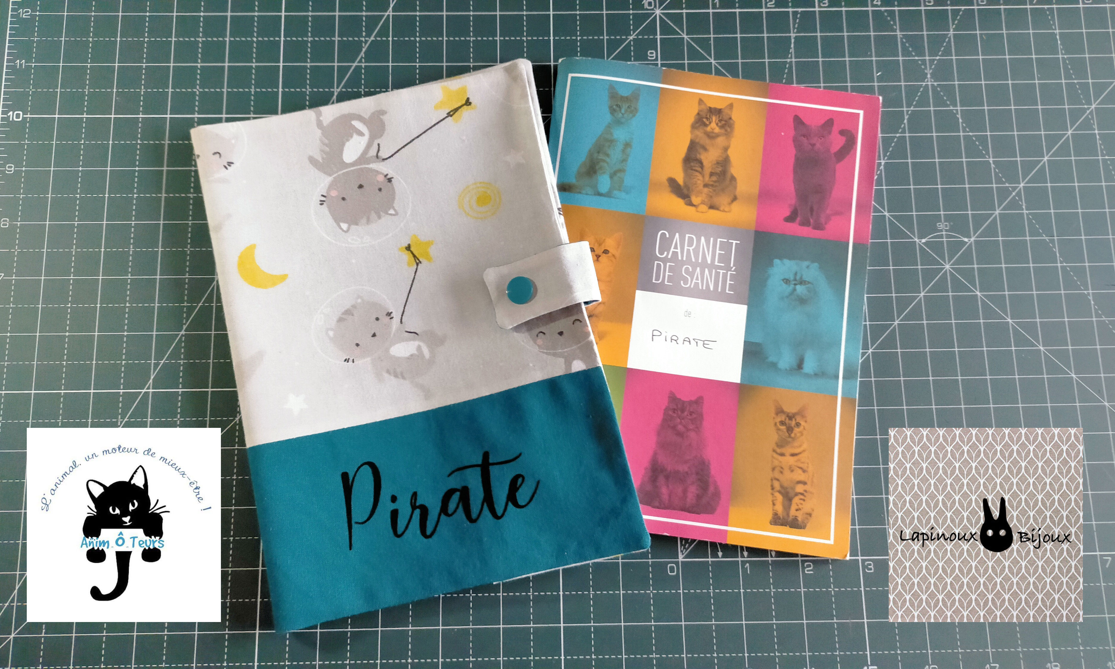 Protège carnet de santé animaux