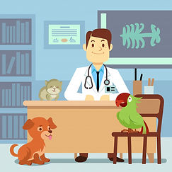 consultorio-veterinario-com-medico-e-ani