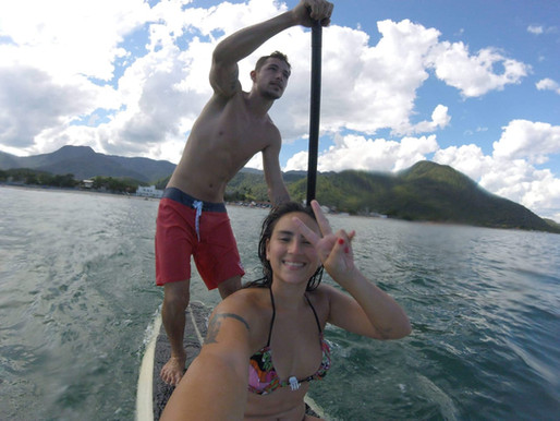 O amor está no mar