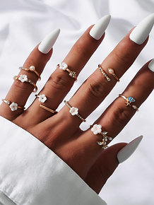 Anillos Estrás