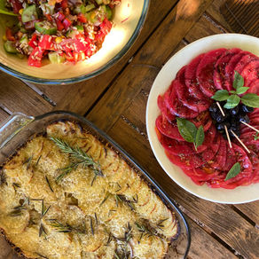 Rosemary and Garlic Scalloped Potatoes