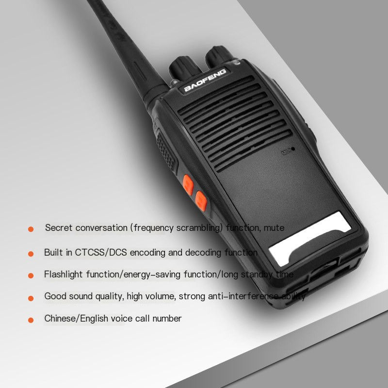 Thumbnail: Baofeng BF777S Mini Walkie Talkie for Outdoor Use