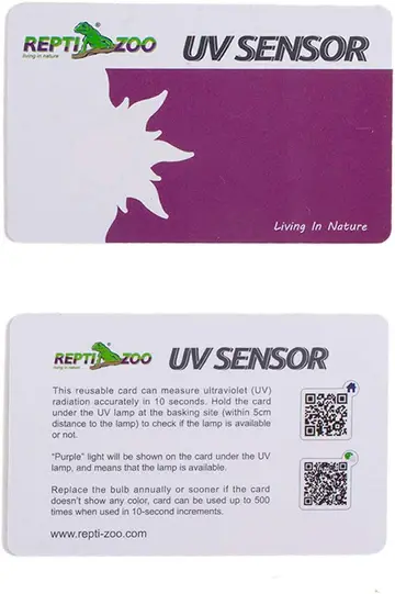 Thumbnail: ReptiZoo UVB Sensor Test Card (2-Pack)