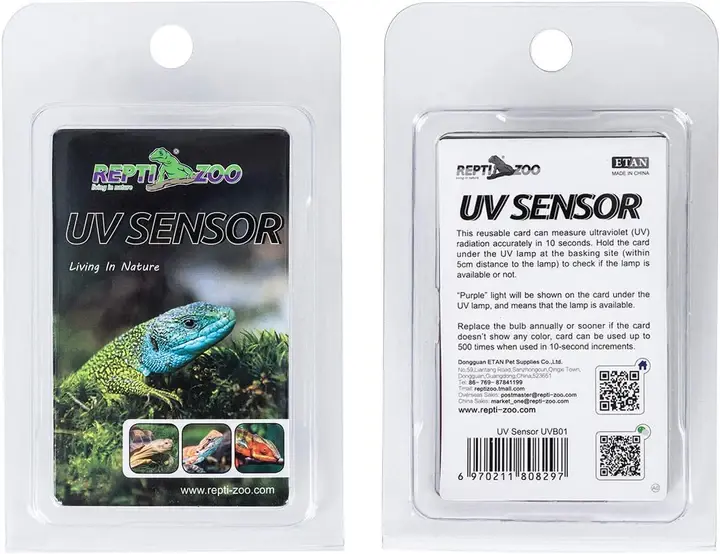 Thumbnail: ReptiZoo UVB Sensor Test Card (2-Pack)