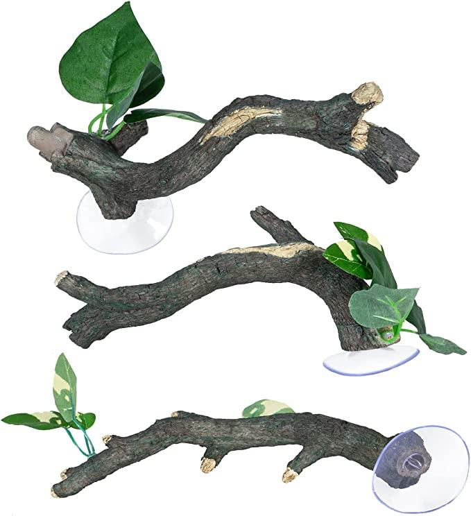 Thumbnail: ReptiZoo 3-Piece Reptile Climbing Branch
