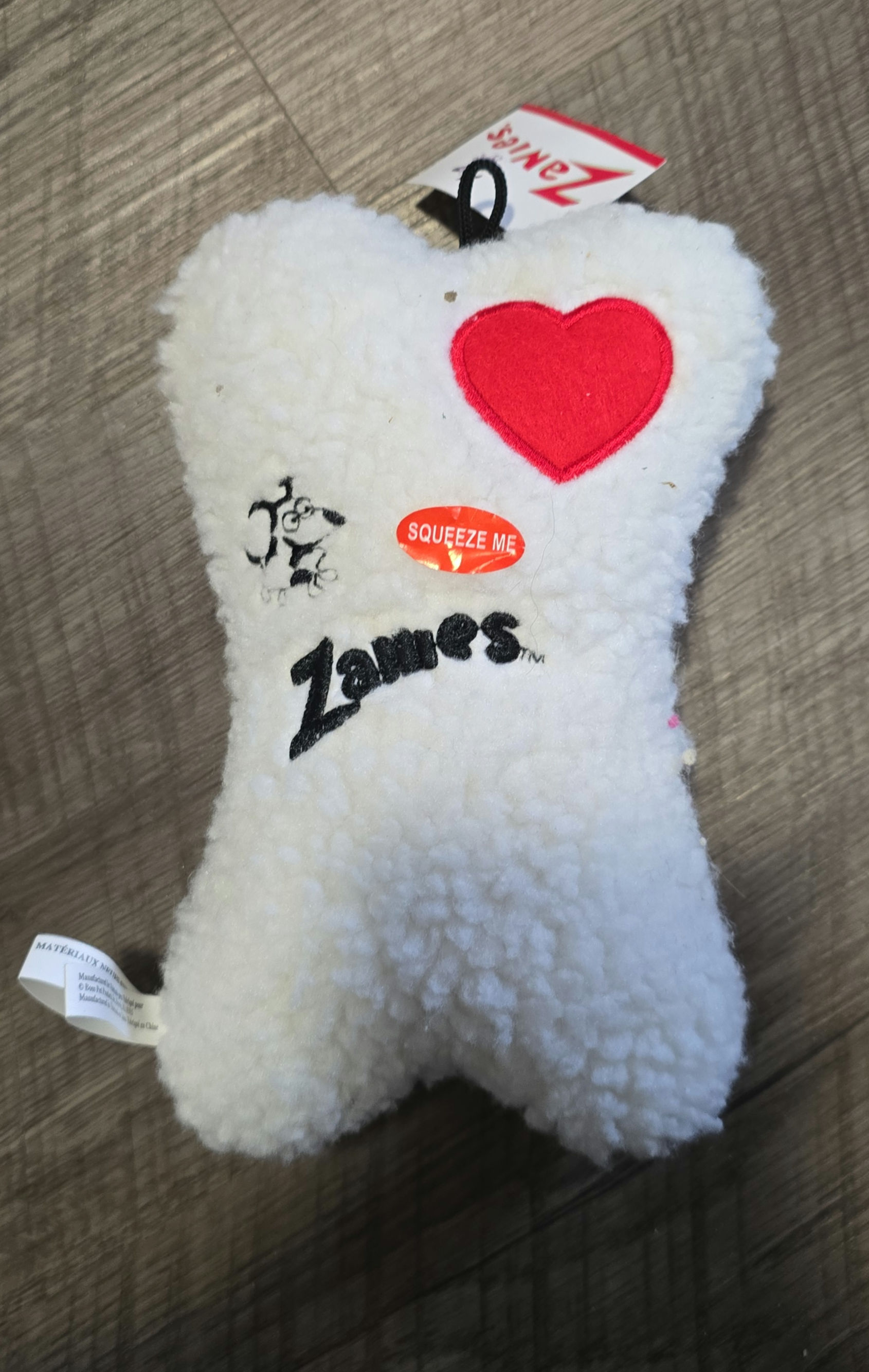 Zanies Berber Dog Bone Toy