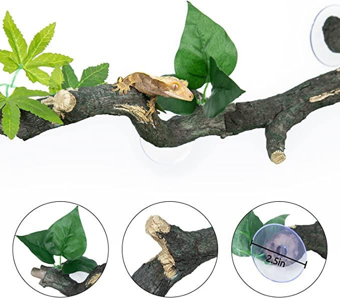 Thumbnail: ReptiZoo 3-Piece Reptile Climbing Branch