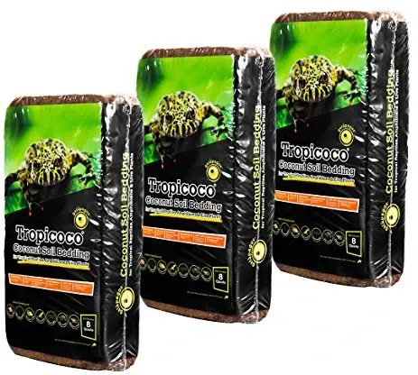 Thumbnail: Tropicoco Coconut Soil Bedding - 8 qt Compressed Bricks