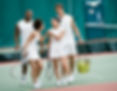 Group Playing Tennis