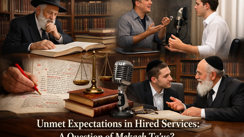 Is Hiring Professional Help That Doesn’t Work Out Considered Mekach Ta’us?