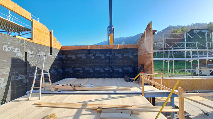 LC Holzbau, Elementbau, Sanierung, Ersatzneubau, Wohnhaus, Elementwände,