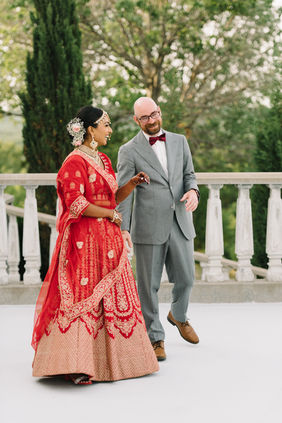 Multicultural Indian American Wedding Couple photographed by Jacque Manaugh