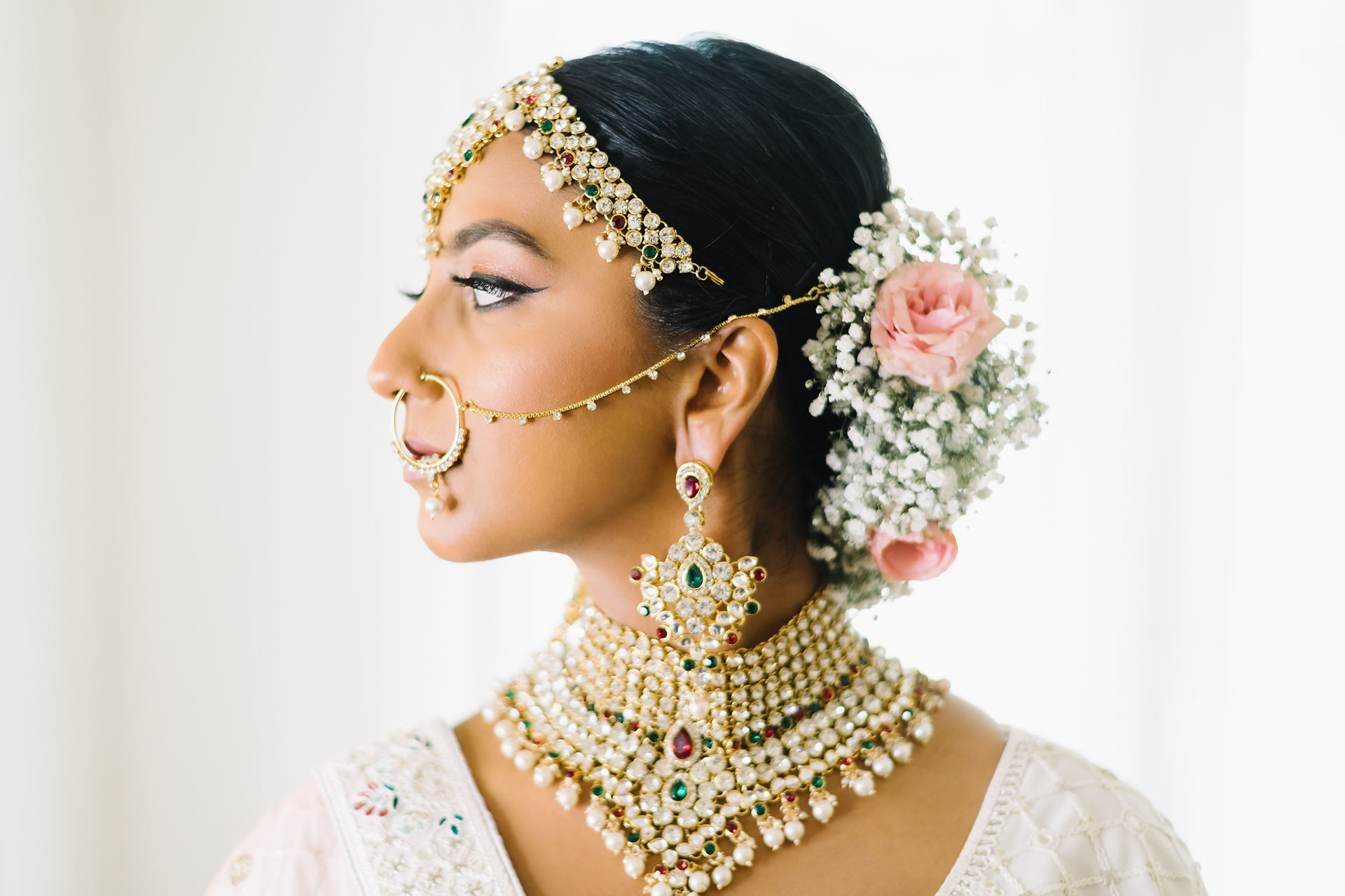 Indian Bride Portrait Dallas Wedding Photographer Jacque Manaugh
