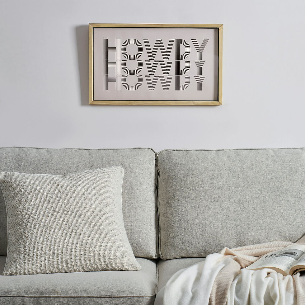 Howdy Wall Art