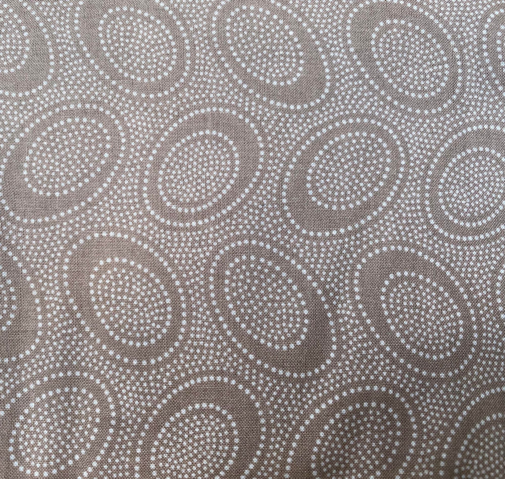 Aboriginal Dots - Taupe