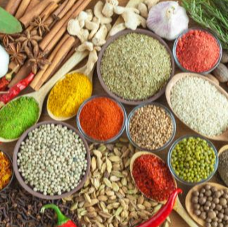 "A selection of spices"
