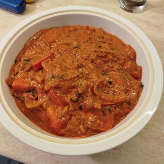 "and a not too shabby rogan josh"