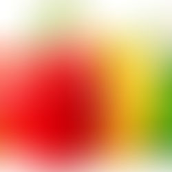 Colorful bell peppers in red, yellow, green, and orange arranged together on a white background, glossy and fresh-looking