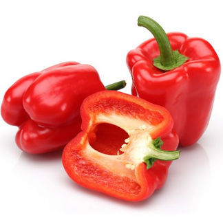 "Red bell peppers"