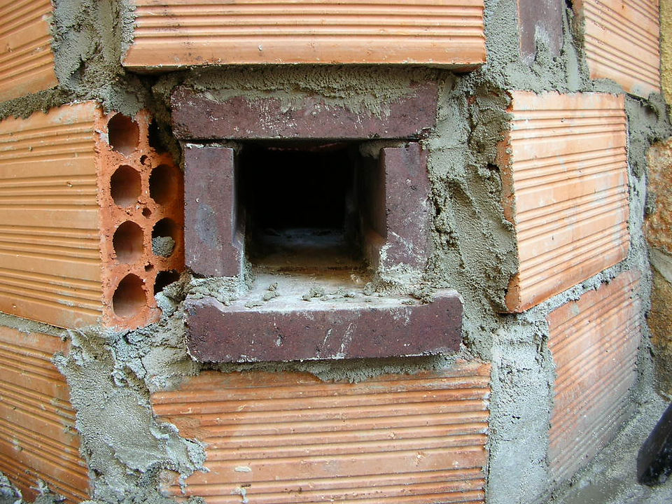 "Air and ash tunnel"