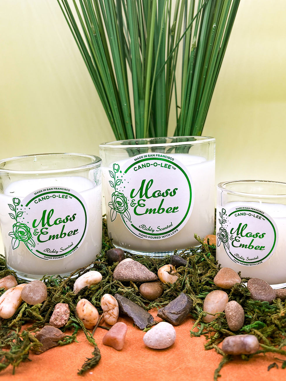 Thumbnail: Moss and Ember Scented Candle