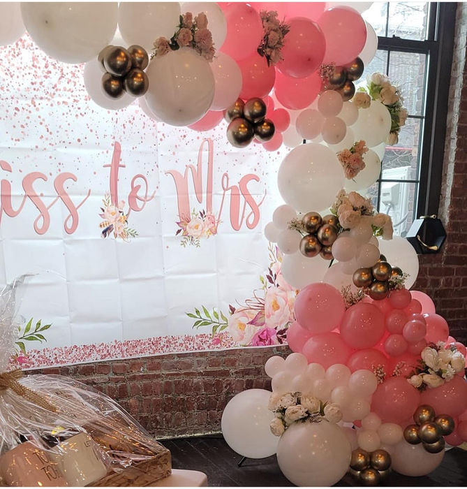 Bridal Balloon Garland